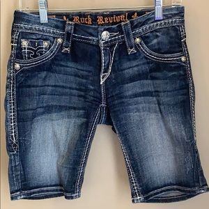 Rock Revival Maggie Bermuda Stretch Short